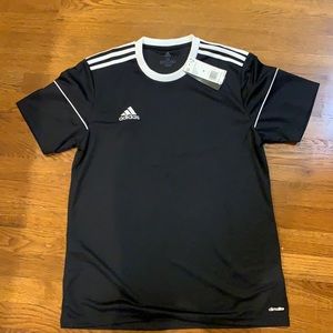NWT Adidas Black/White Squad 17 Jersey Top Medium